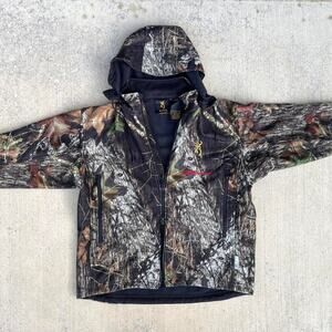 Browning Wasatch Fleece Jacket L Oak Falling Leaves Habitat
